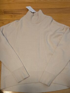 Oak and Fort Mock Neck Sweater